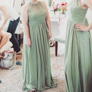 Pistachio/Sage Green Bridesmaid Dress